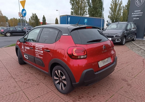 Citroen C3 cena 76000 przebieg: 3000, rok produkcji 2023 z Nowy Staw małe 56